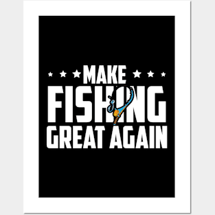 Make Fishing Great Again Posters and Art